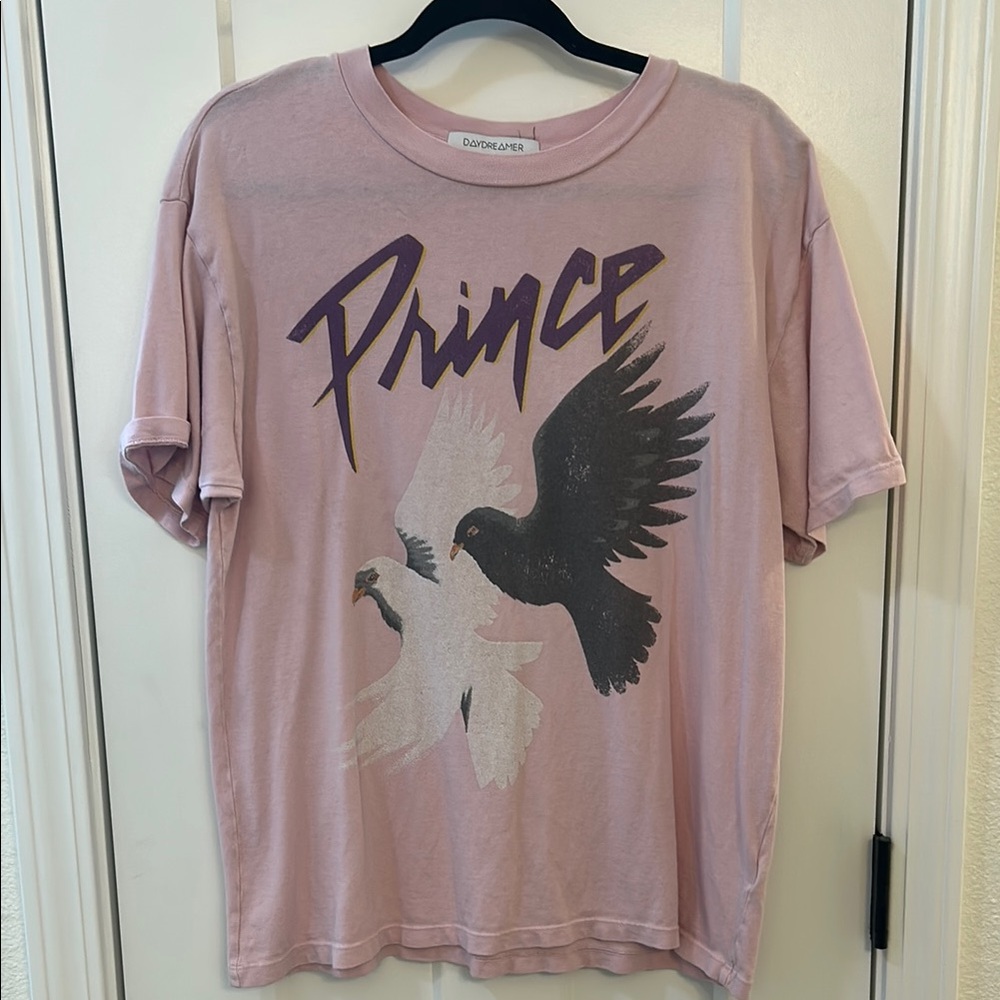 Prince Graphic Tee in Pink